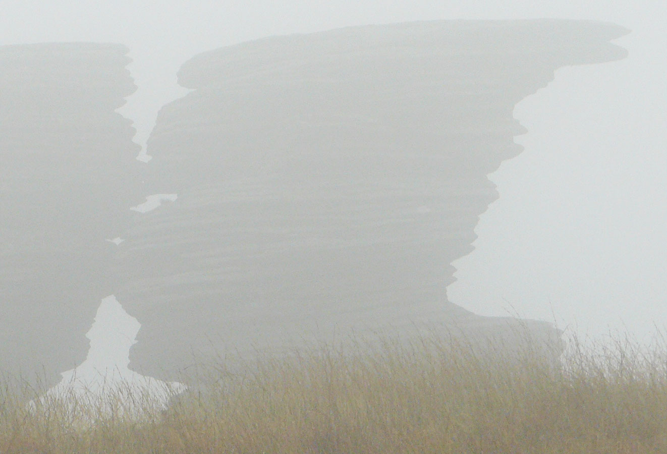 Watern Tor in de mist
